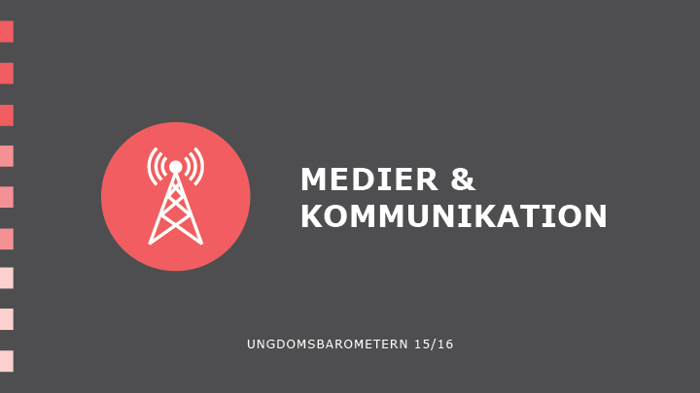 2016 Medier och kommunikation