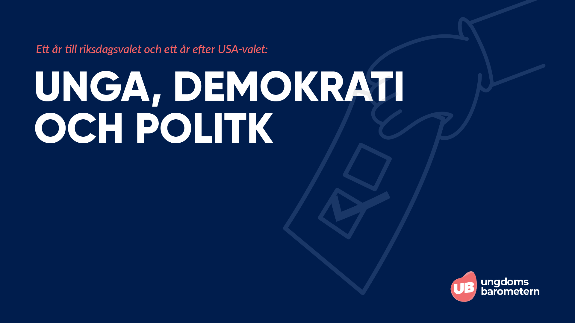 Unga, demokrati och politik